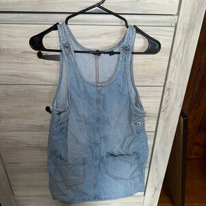 American Eagle Light Blue Denim Dress